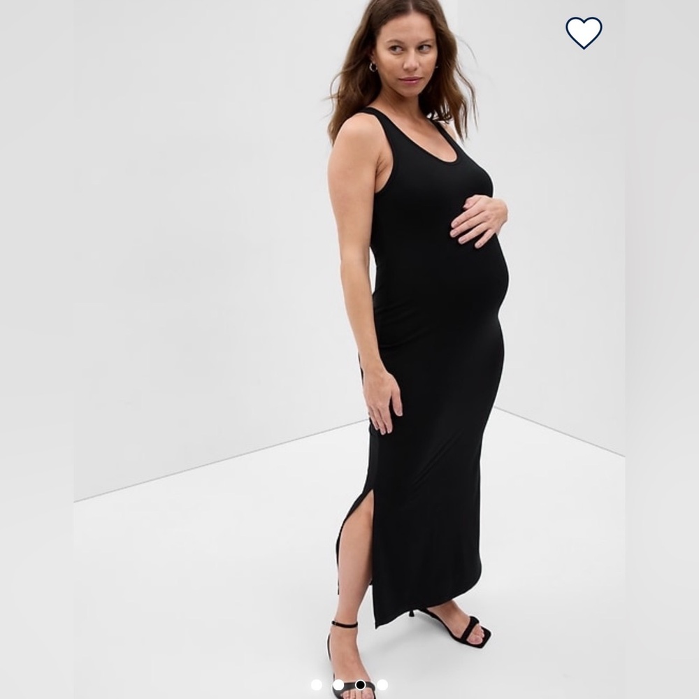 Gap Maternity Split-Hem Modal Maxi
Dress